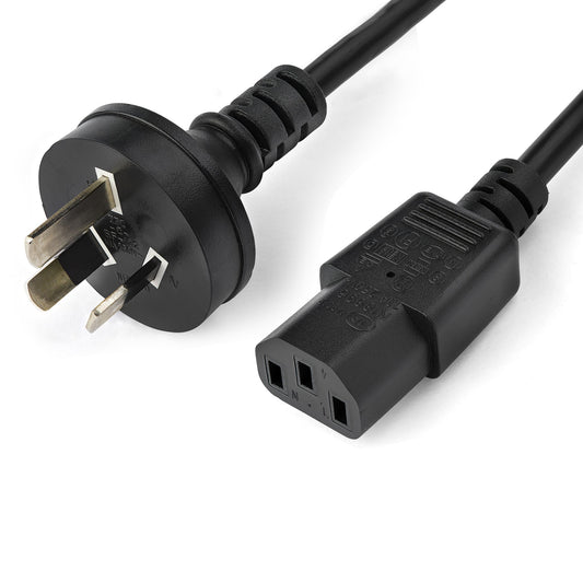 StarTechPower Supply Cord - AS/NZS 3112 to C13 - 2 m (6 ft.)