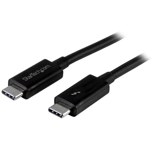 StarTech1m Thunderbolt 3 (20Gbps) USB-C Cable - Thunderbolt, USB, and DisplayPort Compatible
