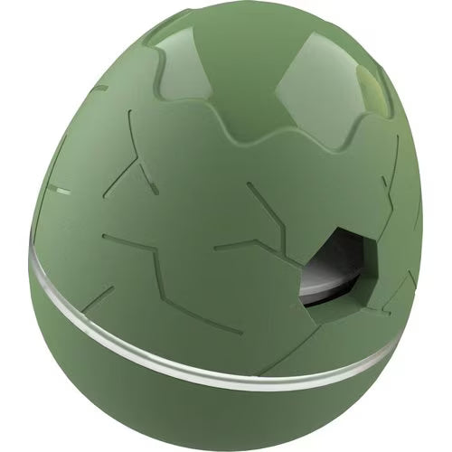 CHEERBLE WICKED Egg Pet Treat Toy  - Olive Green   [Brand New]