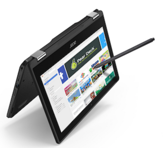Acer Chromebook Spin 11.6" 16GB R752T Series Touch Screen Black Skinned [Reconditioned Off Lease]