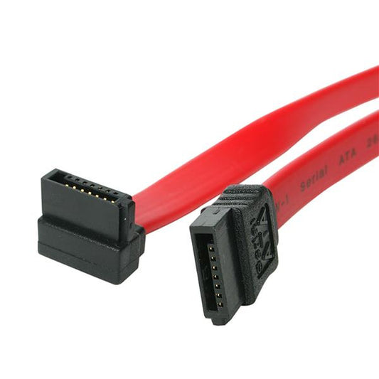 StarTech18in SATA to Right Angle SATA Serial ATA Cable