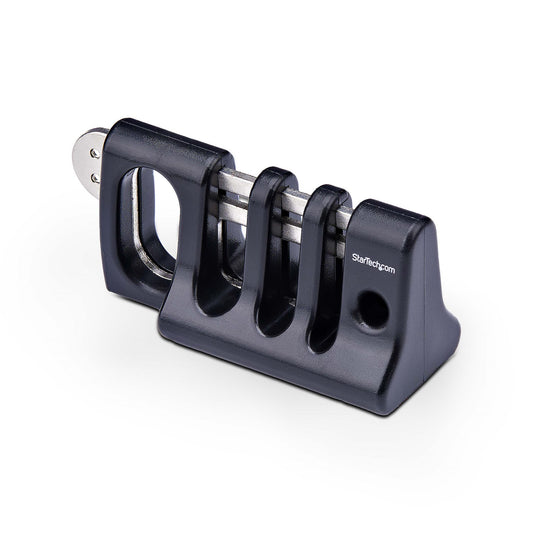 StarTechPeripheral Cable Anchor Lock, Secure Keyboard/Mouse, Cable Lock For Shared Office/Public Computers, Cable Trap Compatible w/Laptop Security Cable/Padlock - TAA