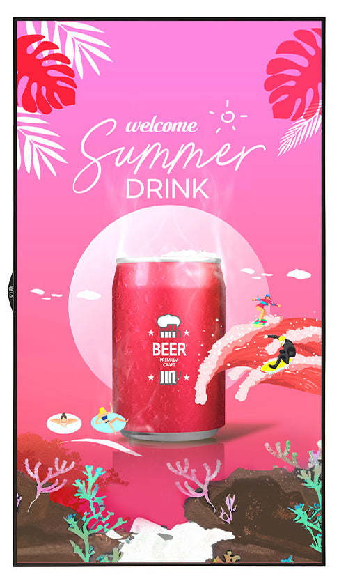 LG 49XS4P-B.AEK Digital signage flat panel 124.5 cm (49") LED 4000 cd/m¬≤ Full HD Black WebOS 24/7