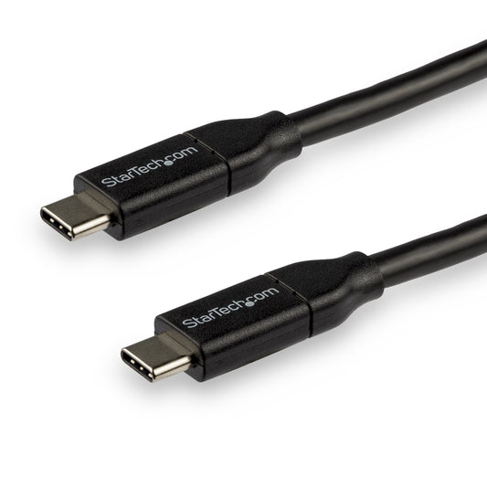 StarTechUSB-C to USB-C Cable w/ 5A PD - M/M - 3 m (10 ft.) - USB 2.0 - USB-IF Certified