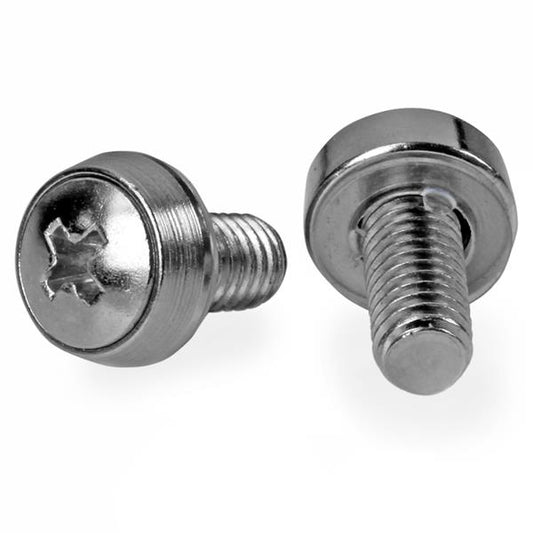 StarTech 12-24 Server Rack Screws - 50 pack - Nickel-Plated