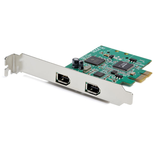 StarTech 2-Port PCI Express FireWire Card - PCIe FireWire 1394a Adapter