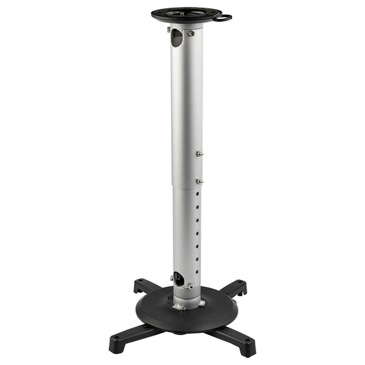 StarTech Universal Ceiling Projector Mount - Heavy Duty Height Adjustable/Extendable Pole Mount 5-22.7" from Ceiling - 33lb (15kg) - Tilt/Rotate - Hanging Projector Mount w/ Bracket