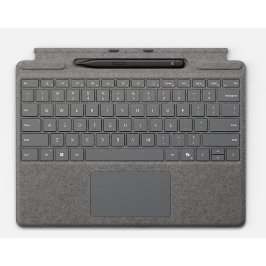 Surface Pro 8/9/10/11 13" Signature Keyboard/Slim Pen 2 Bundle Platinum W/Copilot Key