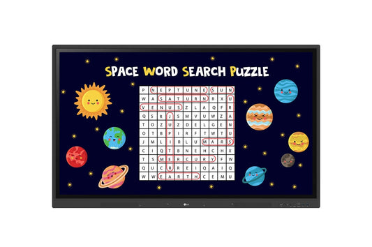 LG 86TR3DK-B interactive whiteboard 2.18 m (86") 3840 x 2160 pixels Touchscreen Black