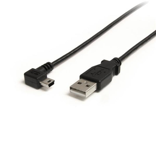 StarTech3 ft Mini USB Cable - A to Right Angle Mini B