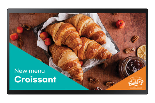Samsung QB24C-T Digital signage flat panel 61 cm (24") LED Wi-Fi 250 cd/m¬≤ Full HD Black Touchscreen Built-in processor Tizen 7.0 16/7