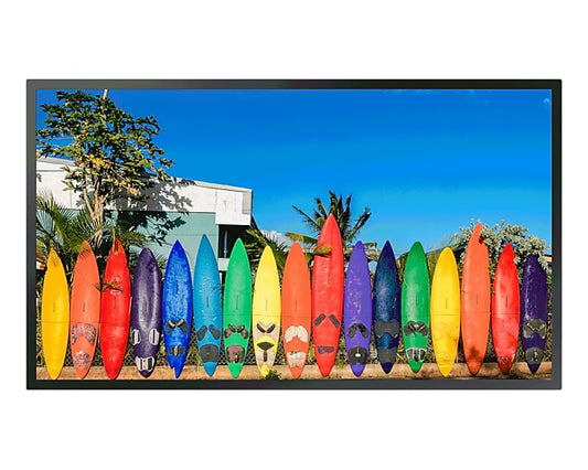 Samsung Outdoor Signage OM46B Digital signage flat panel 116.8 cm (46") VA Wi-Fi 4000 cd/m¬≤ Full HD Black Built-in processor Tizen 5.0 24/7