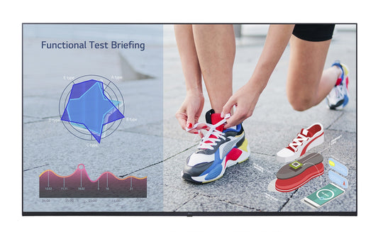 LG 50UL3J-N Signage Display Digital signage flat panel 127 cm (50") LED Wi-Fi 400 cd/m¬≤ 4K Ultra HD Black WebOS 16/7