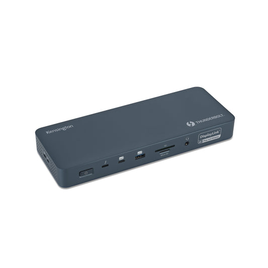 Kensington EQ Thunderbolt 4 Quad 4K 40Gbps Dock with DisplayLink Technology ‚Äì Midnight Blue
