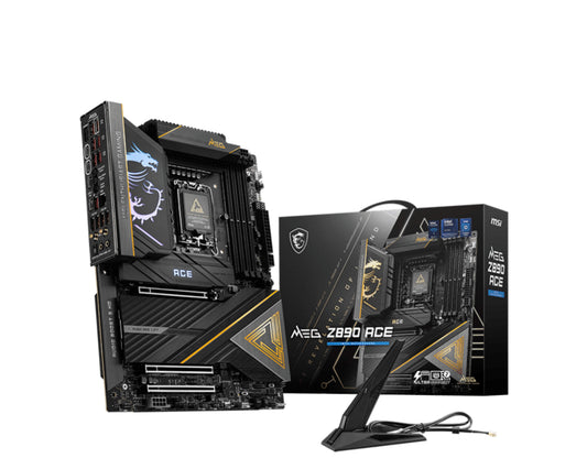 MSI MEG Z890 ACE motherboard Intel Z890 LGA 1851 (Socket V1) ATX