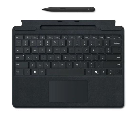 Surface Pro 8/9/10/11 13" Signature Keyboard/Slim Pen 2 Bundle Black W/Copilot Key