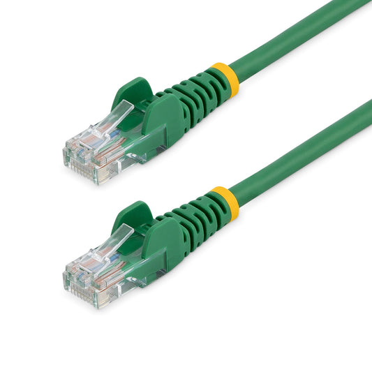 StarTechCat5e Patch Cable with Snagless RJ45 Connectors - 2m, Green