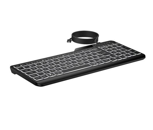 HP 405 Backlit Wired Keyboard