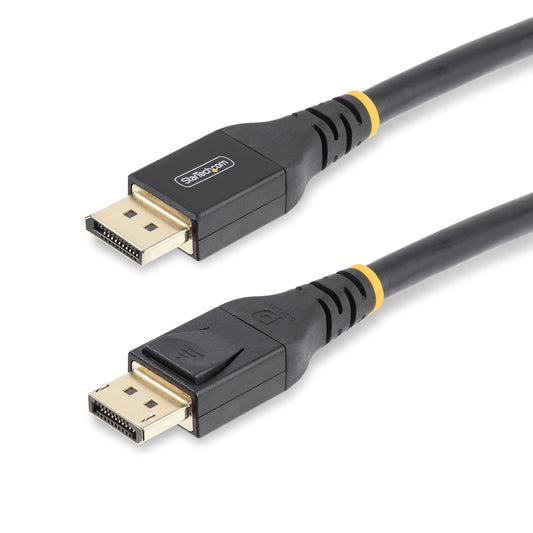 StarTech15.2m (50ft) Active DisplayPort 1.4 Cable, DP8K DisplayPort Cable w/HBR3, HDR10, MST, DSC 1.2, HDCP 2.2, 8K 60Hz, 4K 120Hz - DP 1.4 Cable M/M