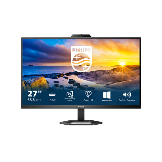 Philips 5000 series 27E1N5600HE/75 computer monitor 68.6 cm (27") 2560 x 1440 pixels Quad HD LCD Black
